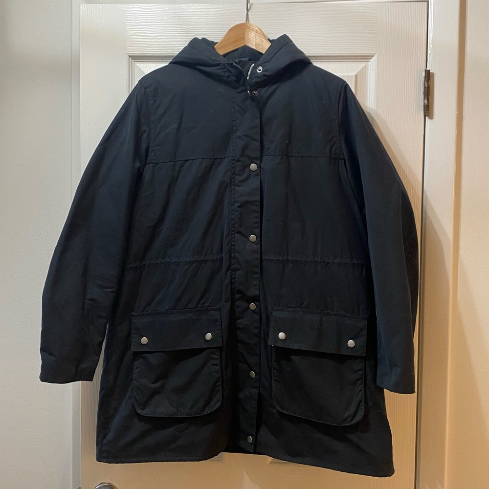 Women’s Hooded Barbour Jacket